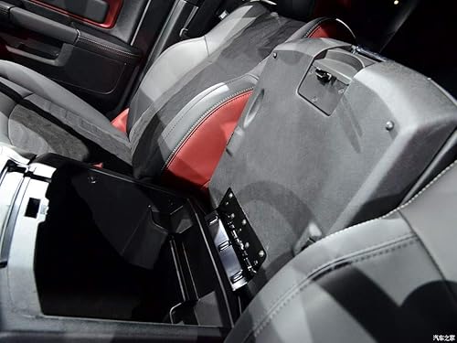 Miniatura 6 de Kallia Kerman - Pestillo de consola interior para reposabrazos 2013-2018 Dodge Ram 1500 2500 3500 4500 5500 - Pestillo de tapa de reposabrazos,