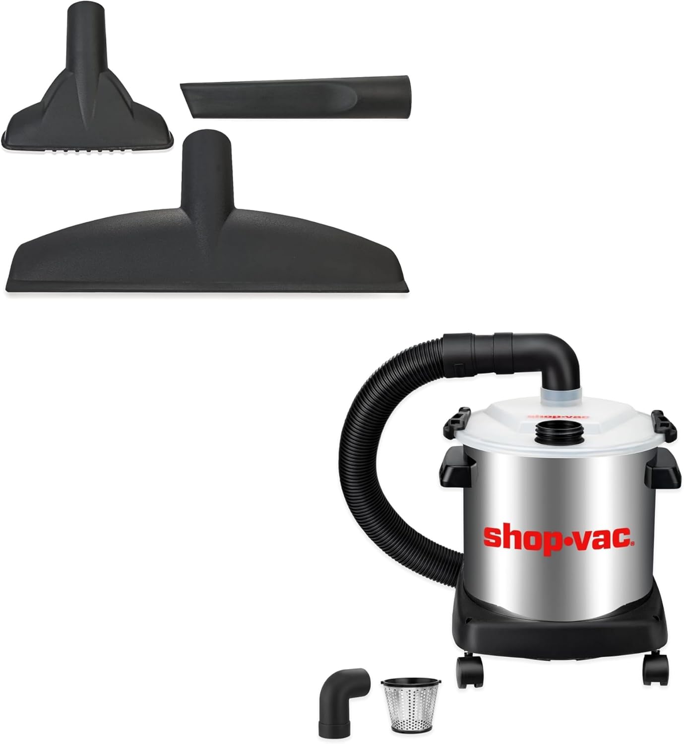 Shop-Vac 3-Piece Nozzle Kit and Dust Collector with 5 Gallon Stainless Steel Tank