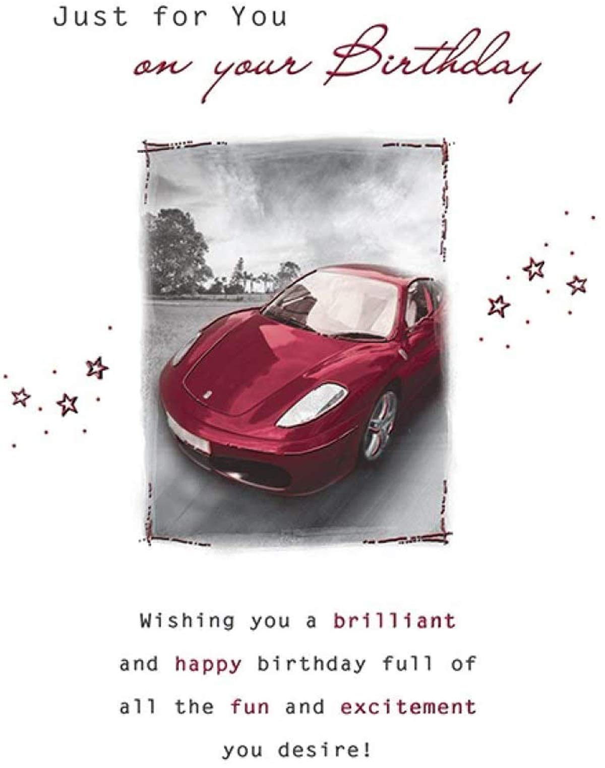 Piccadilly Greetings Traditional Birthday Card Birthday - 7 x 5 inches