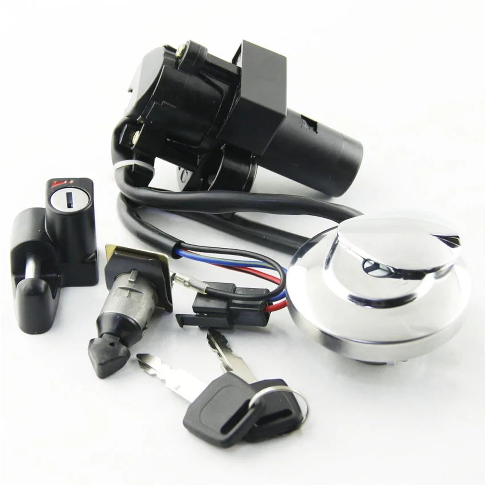 Blocchetto Accensione Per CL400 1999 Tappo Serbatoio Carburante Moto Interruttore Di Accensione Blocco Sedile Con Kit Chiavi Interruttore Accensione Moto
