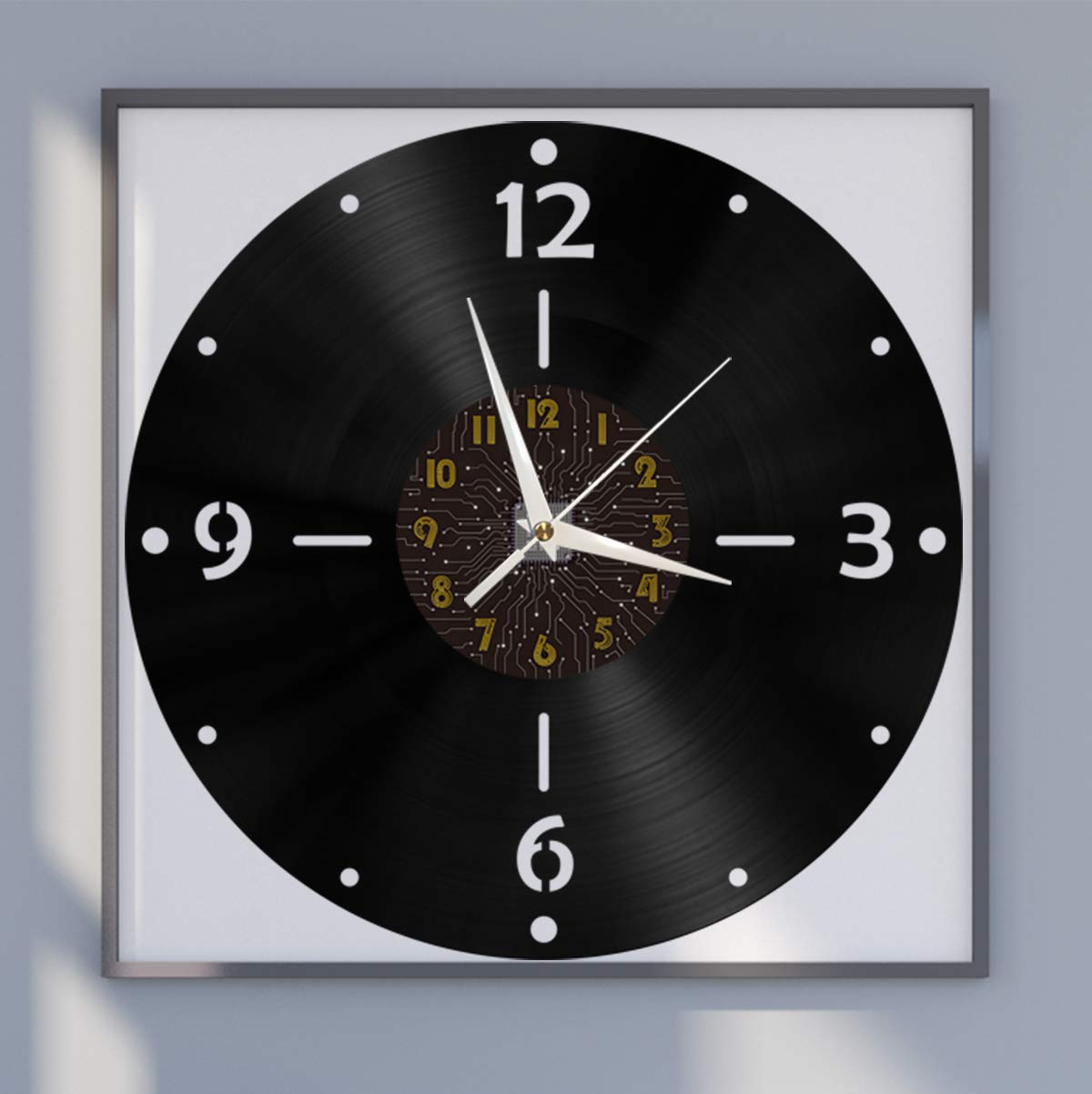 Horloge murale silencieuse à piles pour supprimer le tic-tac dans la chambre