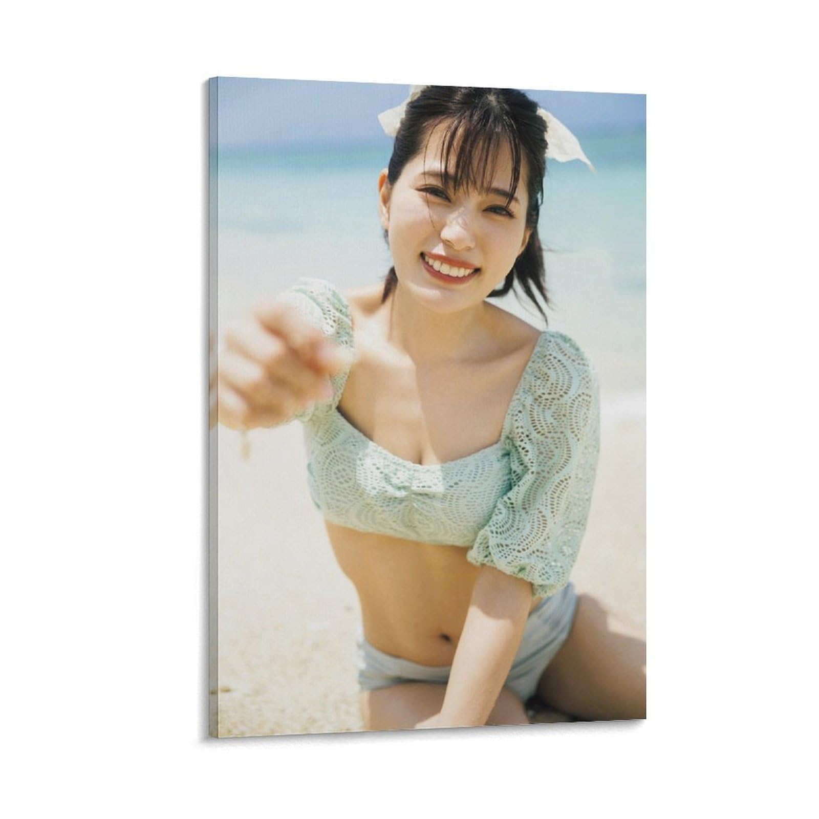 Amazon.co.jp: 田中ちえ美 キャンバスアートポスター 水着写真ポスター