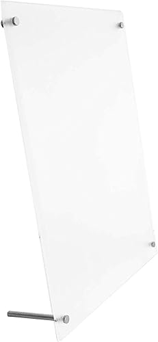 Missartist Marcos de fotos flotantes sin marco, marco de fotos acrílico transparente para escritorio (tamaño de la foto 8 x 10 pulgadas)