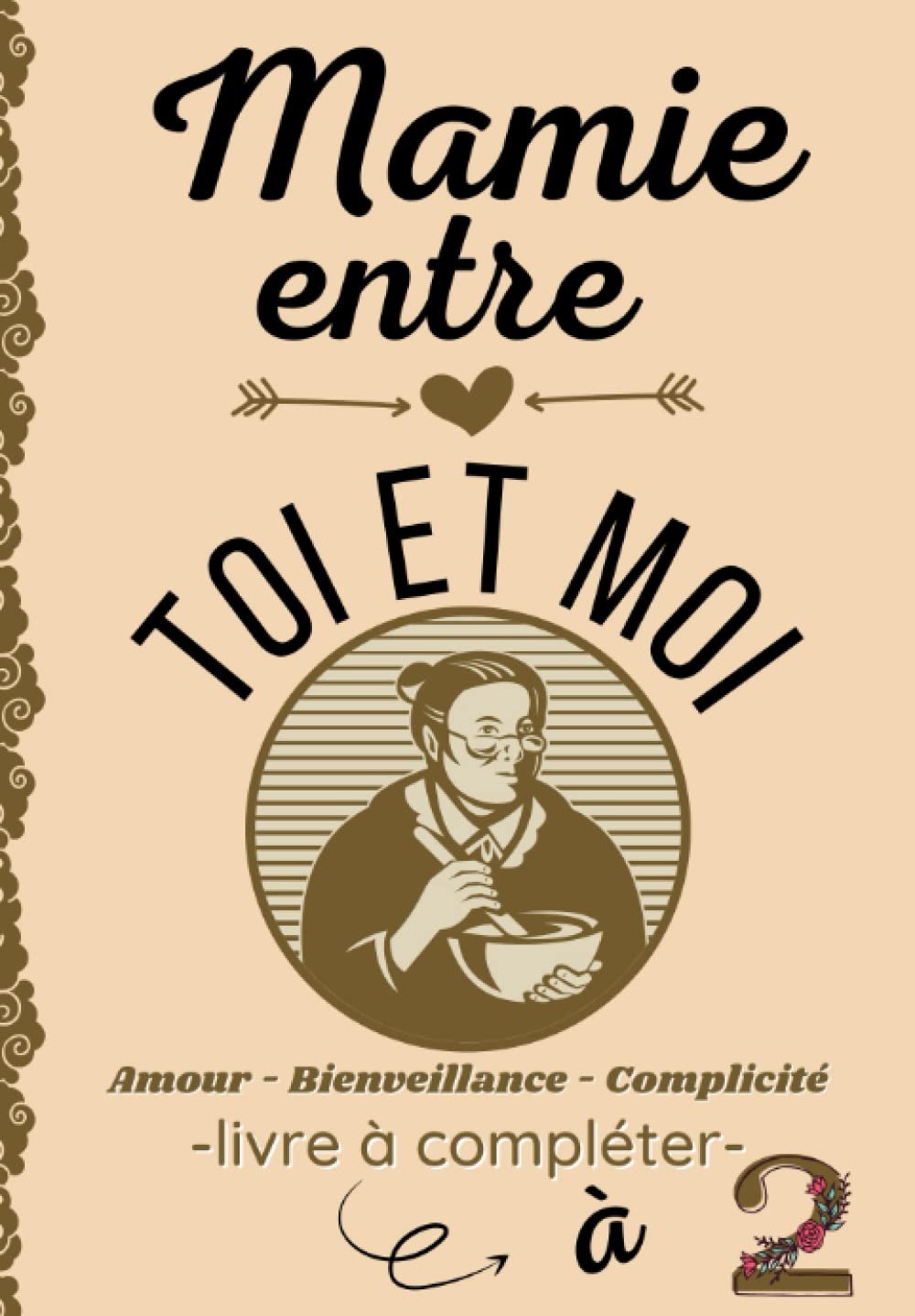 Buy Mamie entre TOI et MOI livre à compléter à 2 Idée cadeau mamie