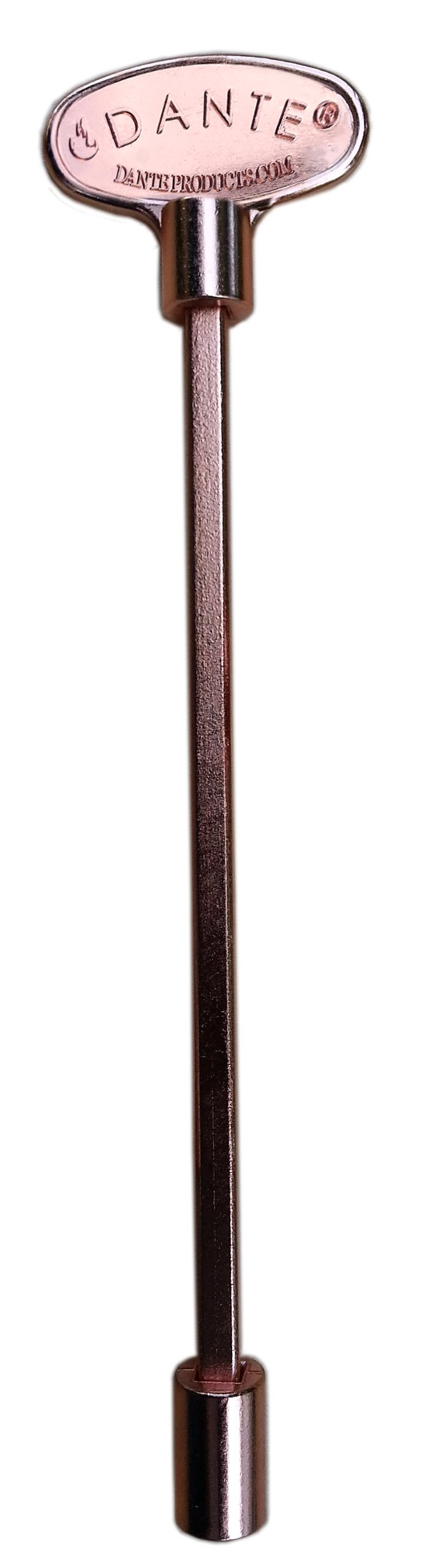 Dante Products Universal Gas Valve Key, 8-Inch, Bright Copper