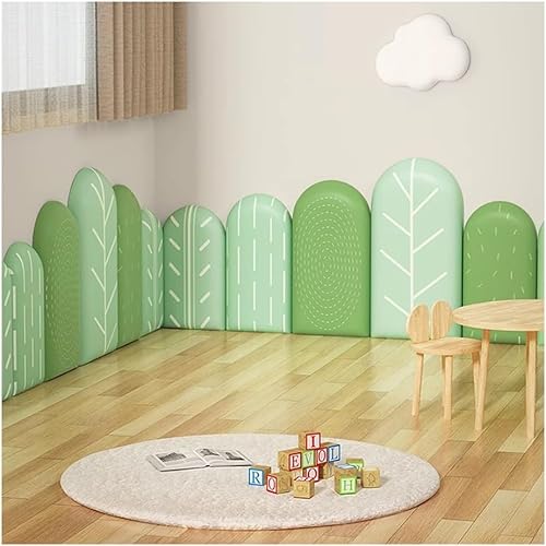 3D Wall Panels Bedroom Decoration Headboard, Anti Collision Soft Wall Sticker, Self Adhesive Wall Padding, PU Waterproof 3D Wall Panel, For Living