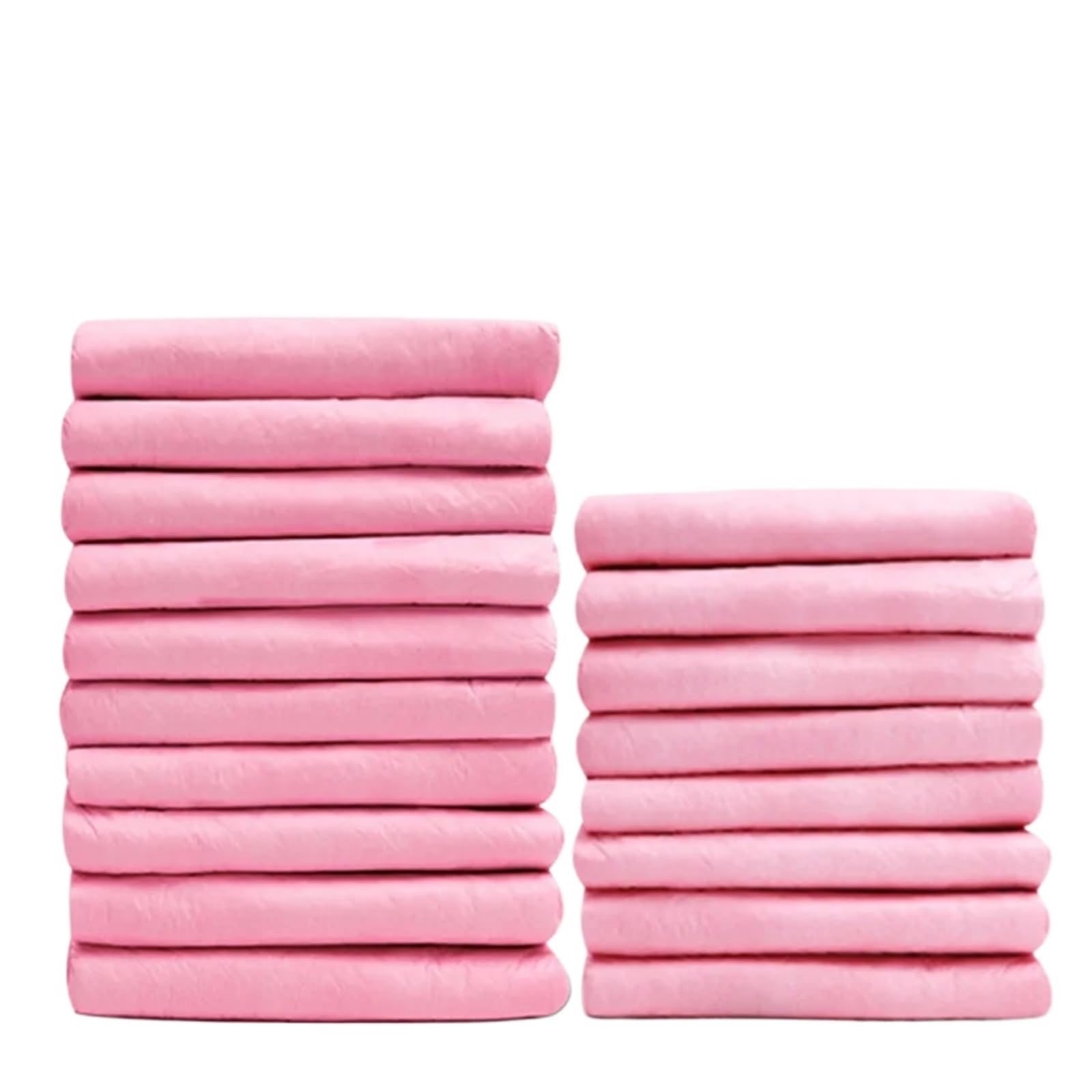 40pcs Super Absorbent Dog Disposable Diaper Thick Deodorant Puppy Pet Urine Diaper Pad Mat Cat Litter Toilet Products(40pcs Pink,M-45x60cm)