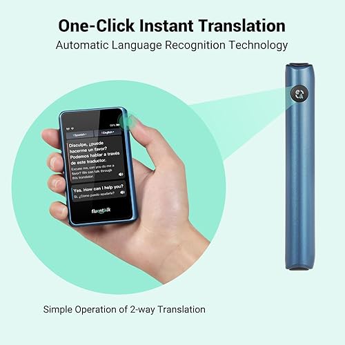 Miniatura 3 de Timekettle T1 Mini dispositivo de traductor no necesita WiFi, datos móviles globales integrados de 1 año, admite 36 idiomas y traducción de fotos,