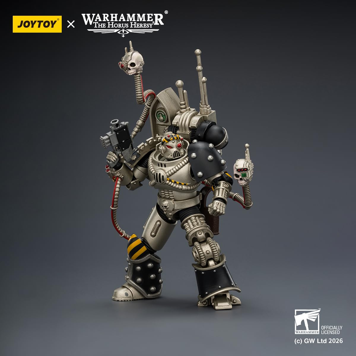TOYVERSE JOYTOY Warhammer The Horus Heresy Iron Warriors Legion Praevian con pistola a bullone in scala 1/18, modellino personaggio a partire dai 15 anni