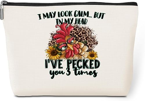 jeilink Bolsa de maquillaje de búhos, regalos de búhos para mujeres, decoración de búhos, mercancía para amantes de los búhos, regalos divertidos de