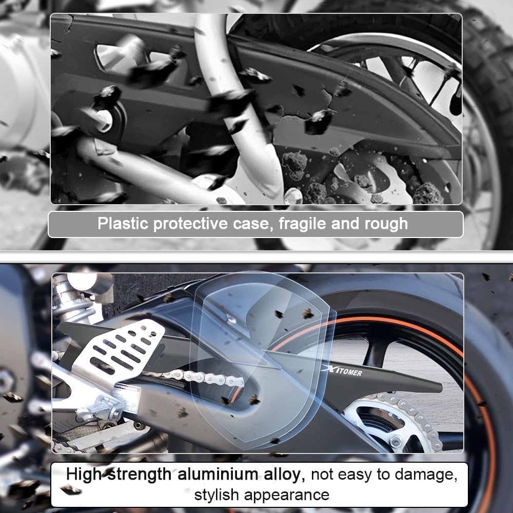 Xitomer Rear Chain Protector Fit for FZ1/ FZ8/ YZF-R6/ YZF-R6S Chain Guard Case Saver Protector
