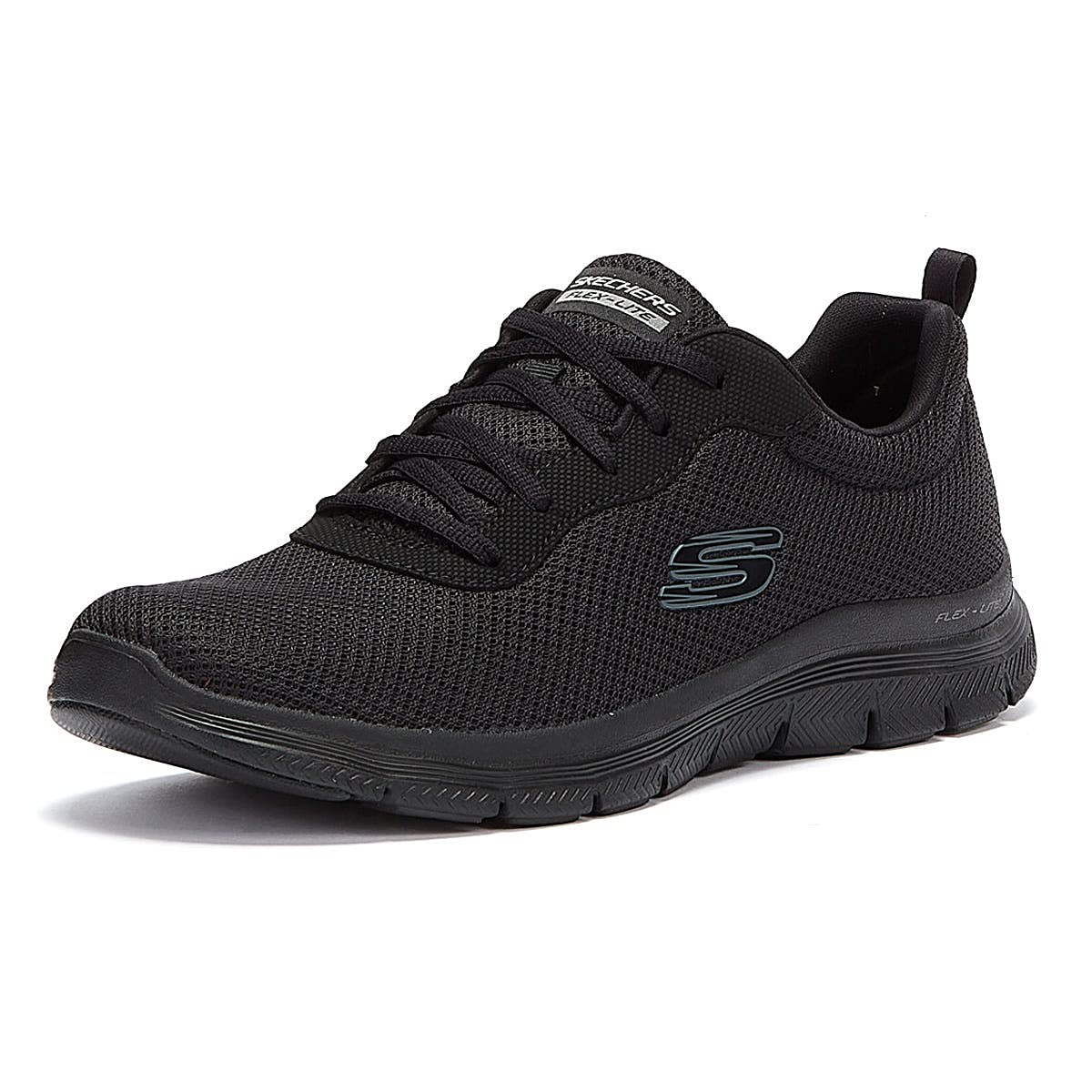 Skechers Femme Flex Appeal 4.0 Brilliant View Basket, Noir, 37 EU