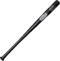 Cold Steel Brooklyn Smasher Black Baseball Bat 34 Inch - Heavy-Duty Polypropylene Crusher for Games, Training & Self-Defense