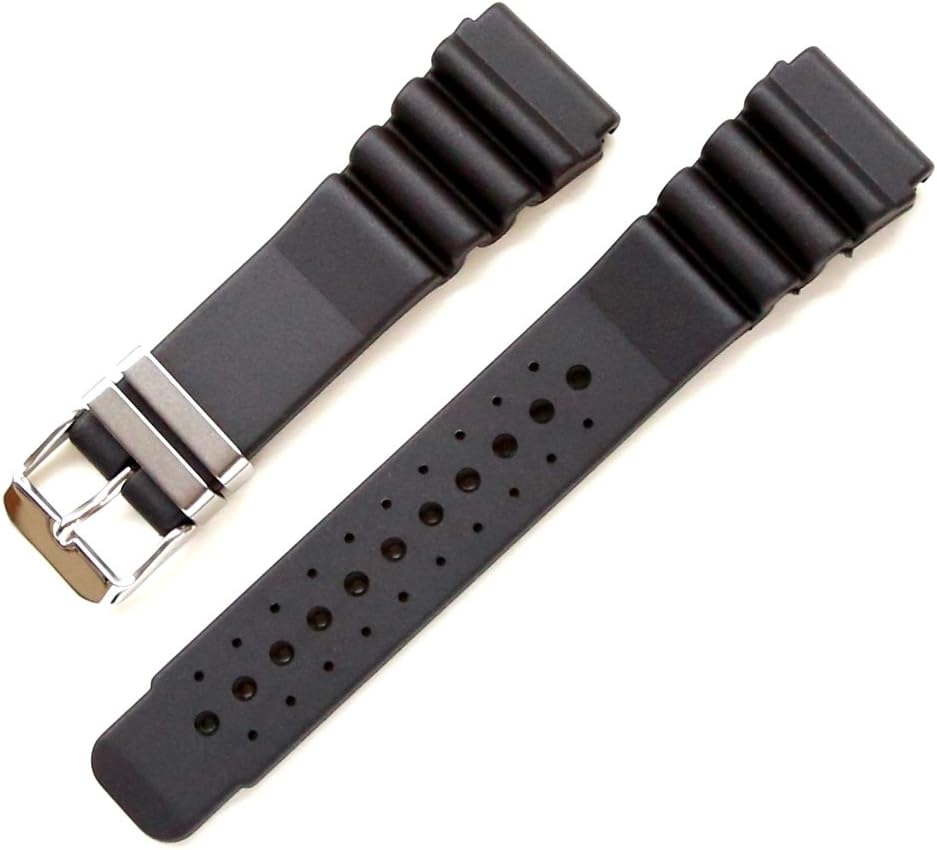 HDT Bonetto Cinturini Rubber Material Divers Strap Model 286 [24mm]