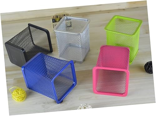 Miniatura 5 de STOBOK 6 piezas de soporte para pinceles de arte, portalápices, tazas, bolígrafos, recipiente, organizador de lápices, organizador de bolígrafos