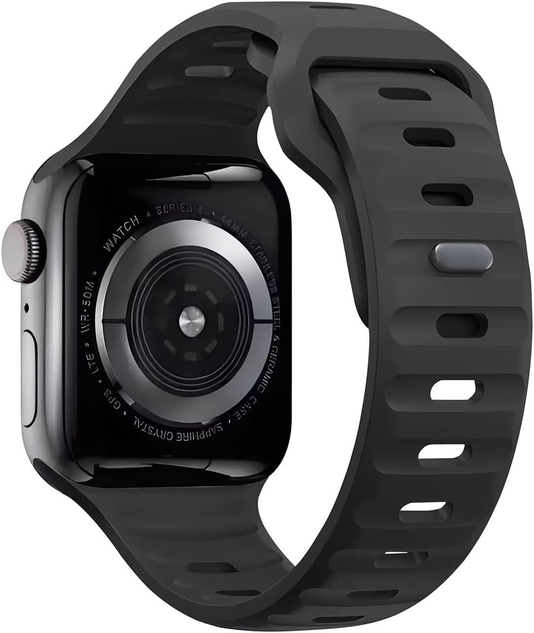 VEMIGON Sport Bands Compatible with Apple Watch Straps 49mm 46mm 45mm 44mm 42mm 41mm 40mm 38mm, Soft Silicone Waterproof Band for iWatch Series 11 10 9 8 7 6 5 4 SE3 SE2 SE Ultra 3 2 1 (No Watch)