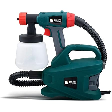 Amazon Paint Zoom 家庭用電動塗装機用スプレーガン ノズル口径 F0 5mm 電動塗装機 温風低圧塗装機 交換用スプレーガン スプレーガン 塗料カップ