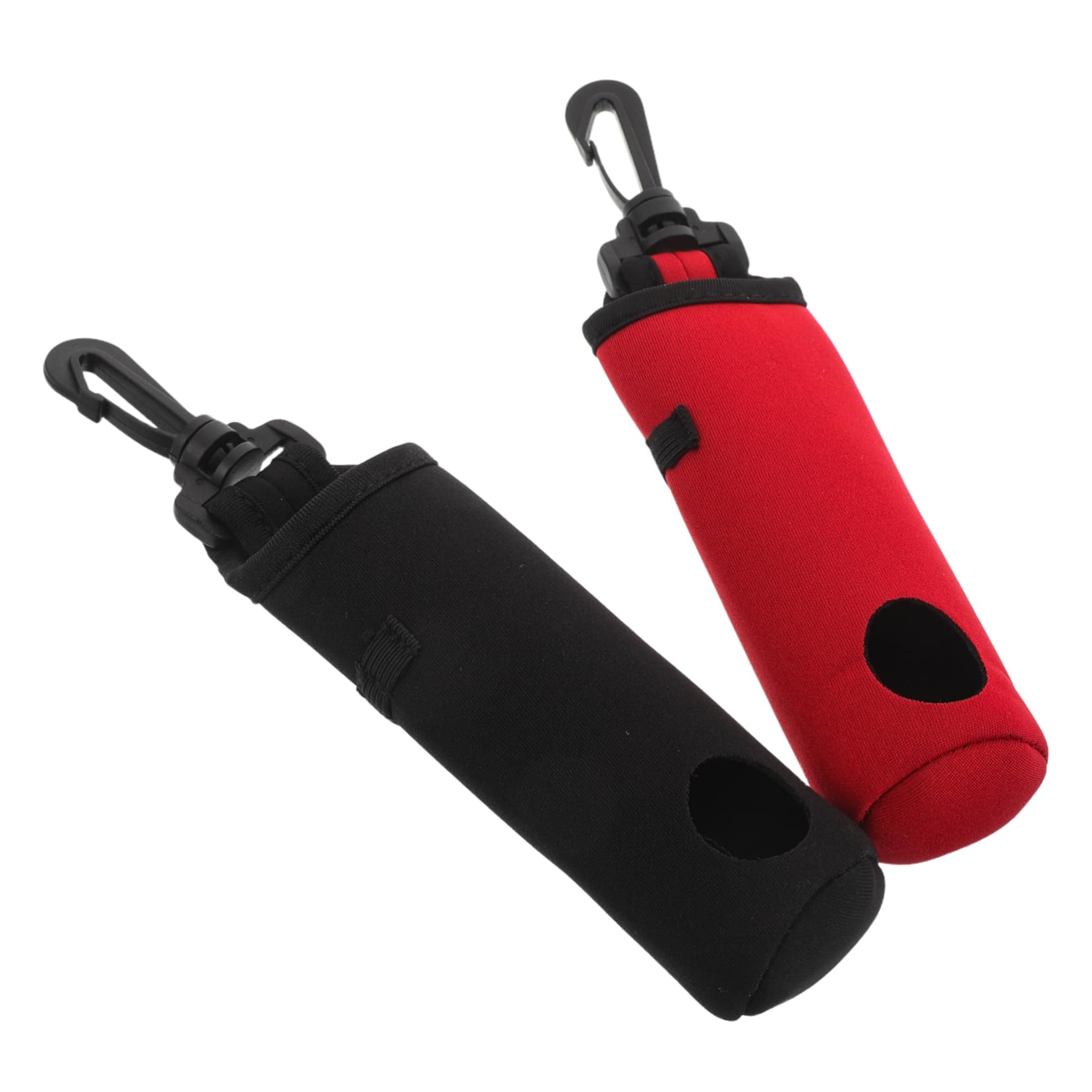 VICASKY 2Pcs Neoprene Golf Ball Storage Bag Durable Organizer for Easy Carrying Efficient Organization Portable Golf Accessories Pouch for Travel Walking Golf Bags