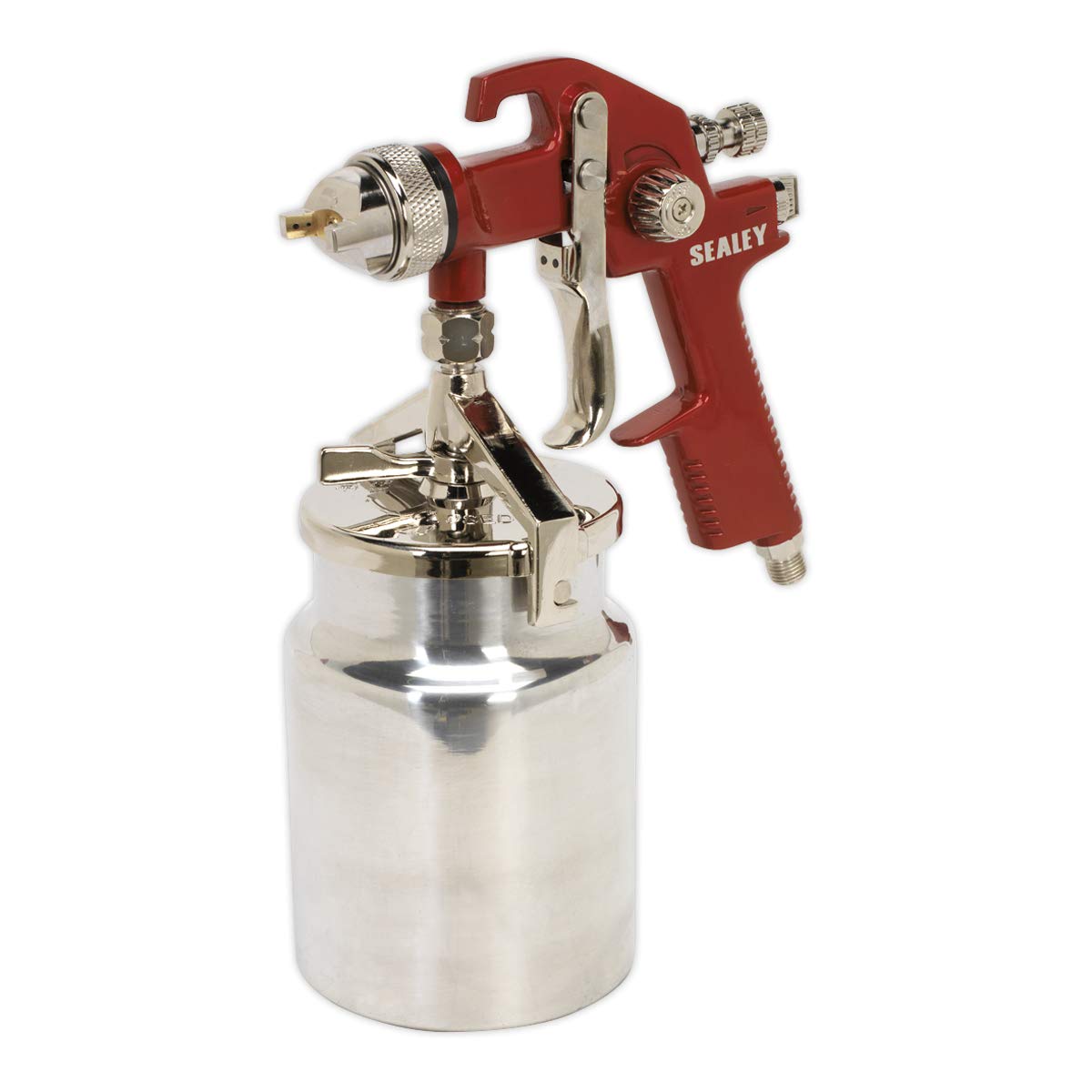 Sealey Red Hvlp740 Suction Feed Spray Gun Set-Up, 1.7Mm