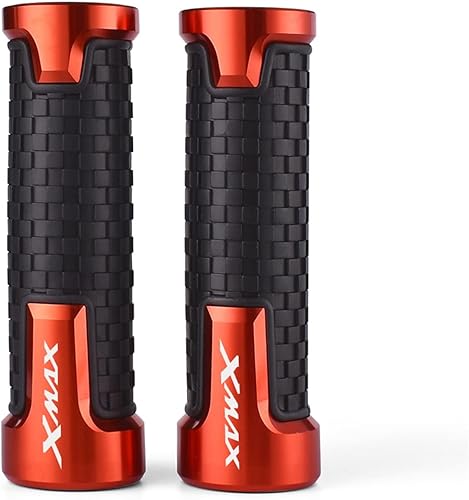 Miniatura 5 de Motorcycle Handlebar Motorcycle Handlebar Grips CNC Rubber Hand Thruster Grips for Yamaha X-MAX Xmax 125 250 300 Xmax125 Xmax300 XMAX250 2017-2021