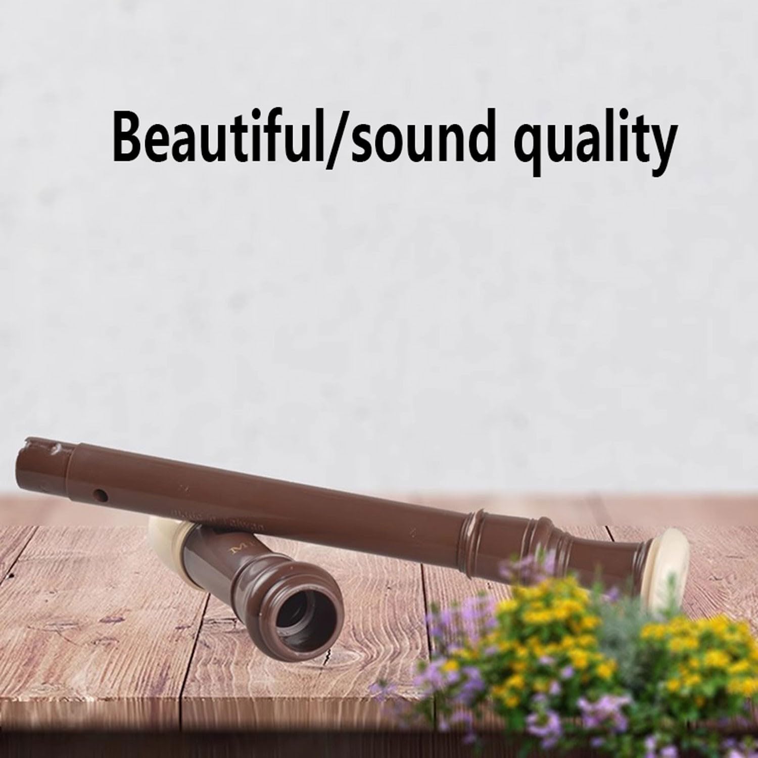 flet flet sopranowy flet prosty instrument prosty Plastikowy 8-otworowy flet prosty brytyjski z kluczem C, student, początkujący, instrument dęty dla dorosłych/299