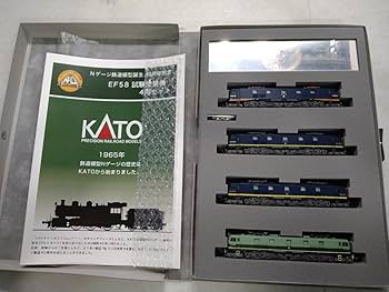 KATO 10-260 Nゲージ鉄道模型誕生40周年記念EF58試験塗装機 鉄道模型専門店 【40周年記念 EF58 試験塗装機 4輌セット