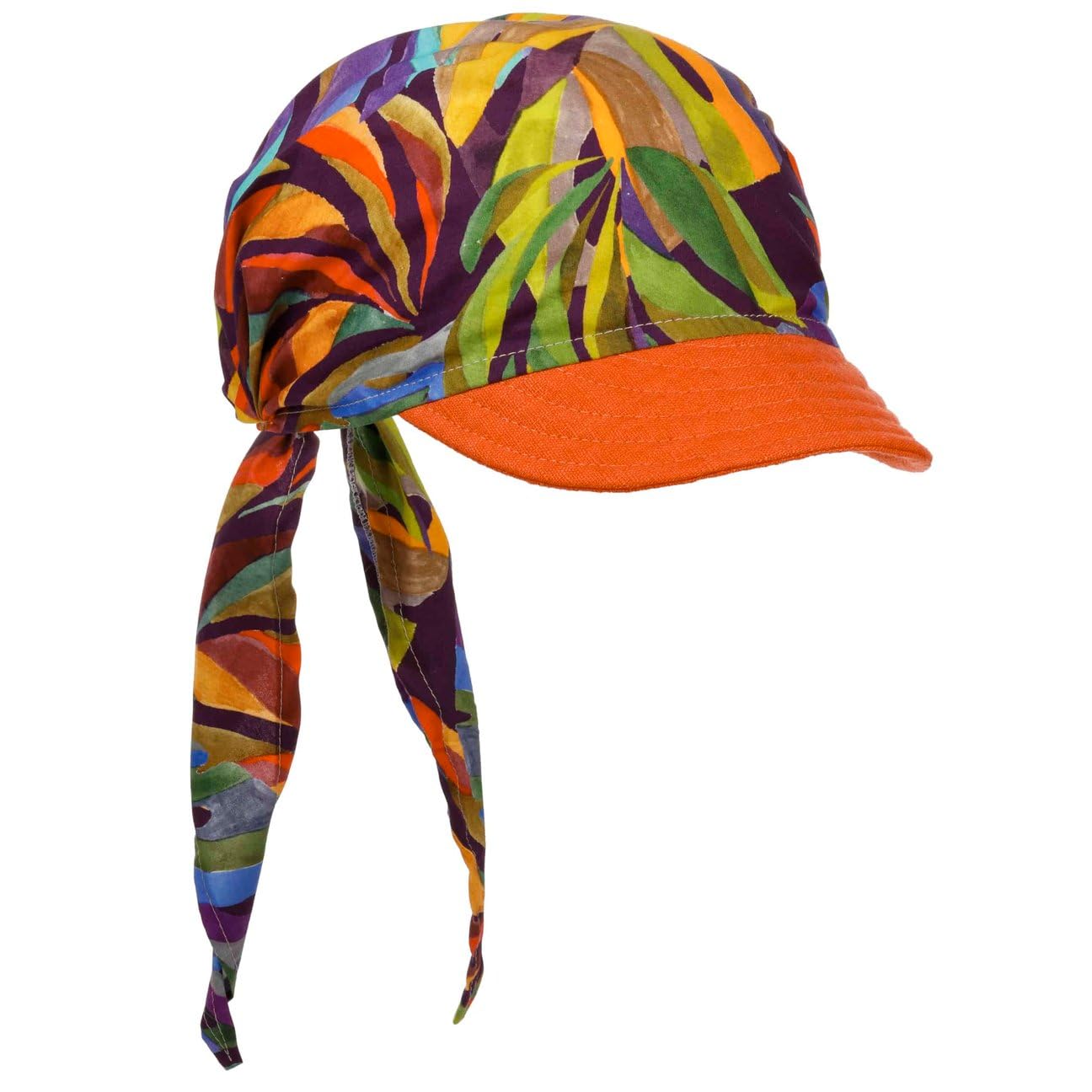 SOMBREROSHOP Vermadia Bandana con Visera Estampada Mujer Primavera Verano
