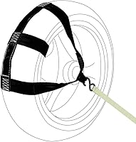 Vista 1 de MOTO4U Correa Universal de Amarre para Rueda Trasera de Motocicleta en Negro