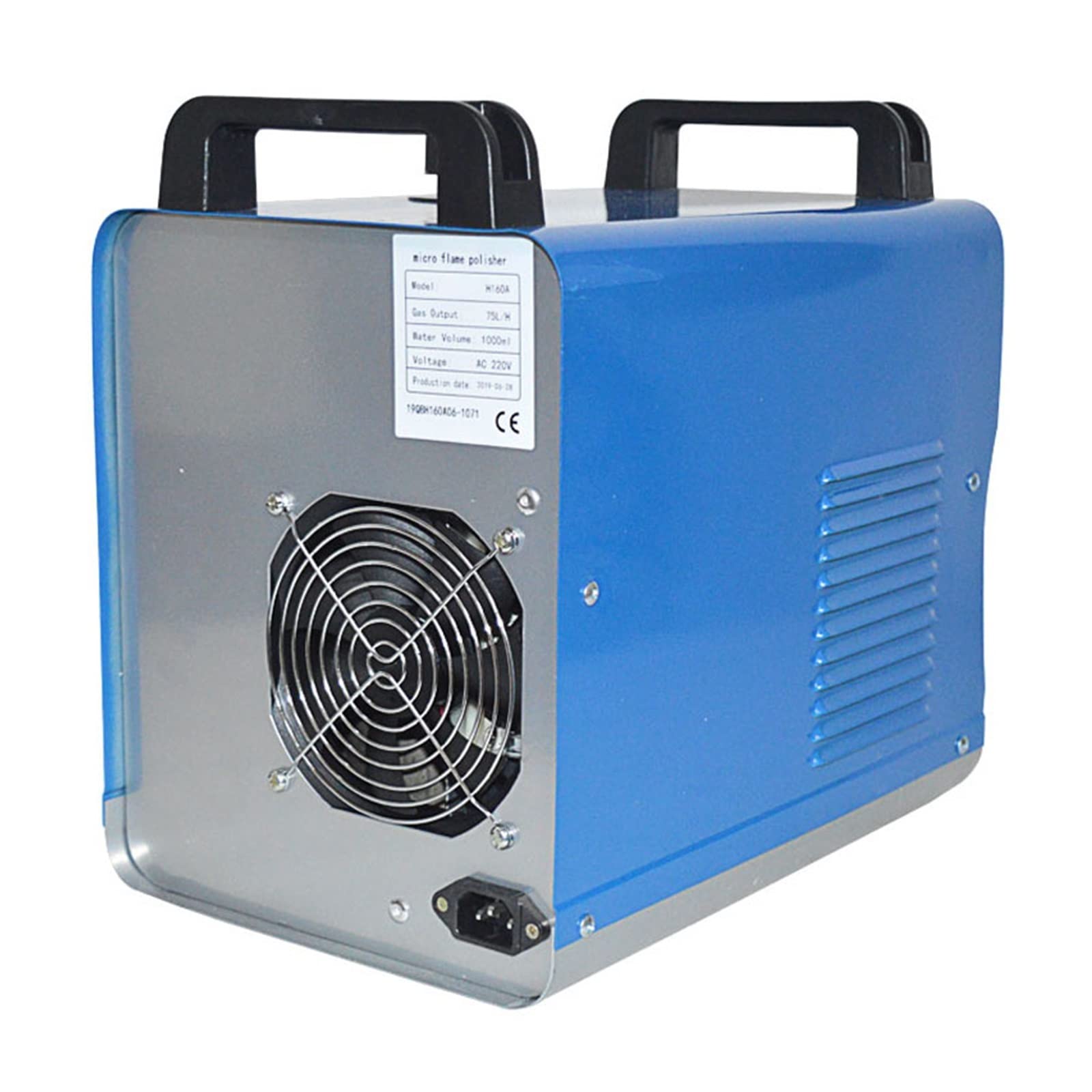 Máquina Pulidora De Llama Acrílica 75L/H, H160, Generadora Hidrógeno HHO, Cristal