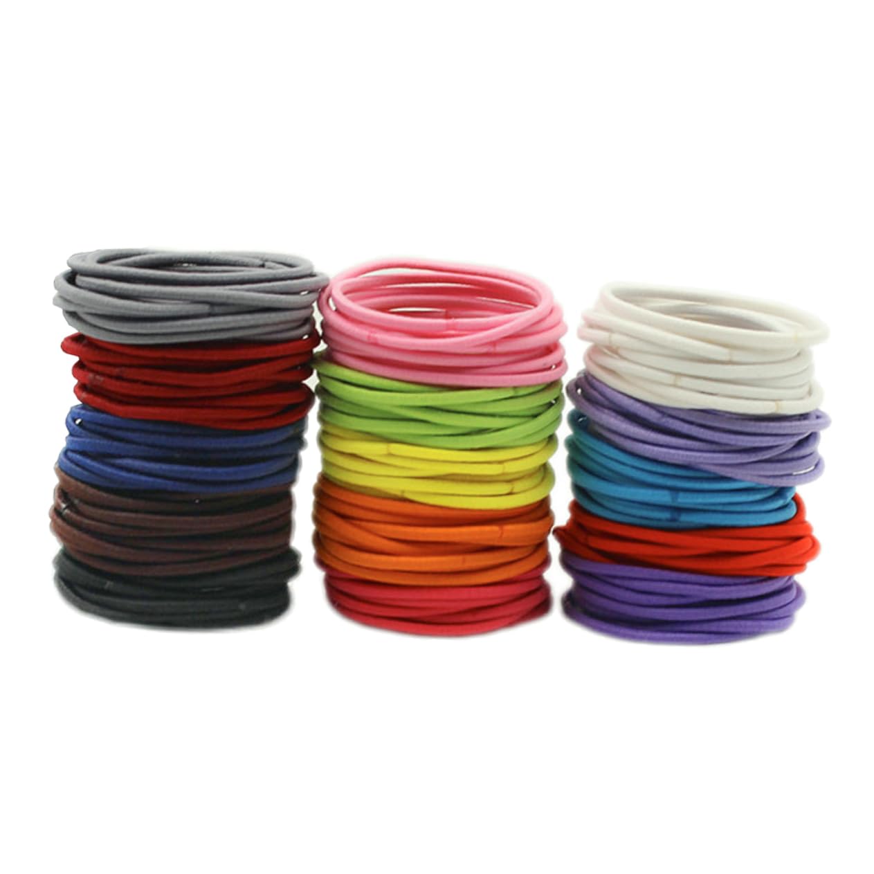 Beavorty 3 Juegos De Coleteros Elásticos Para El Pelo Para Niñas Y Mujeres Accesorios Elegantes Y Seguros 200 Unidades X 3