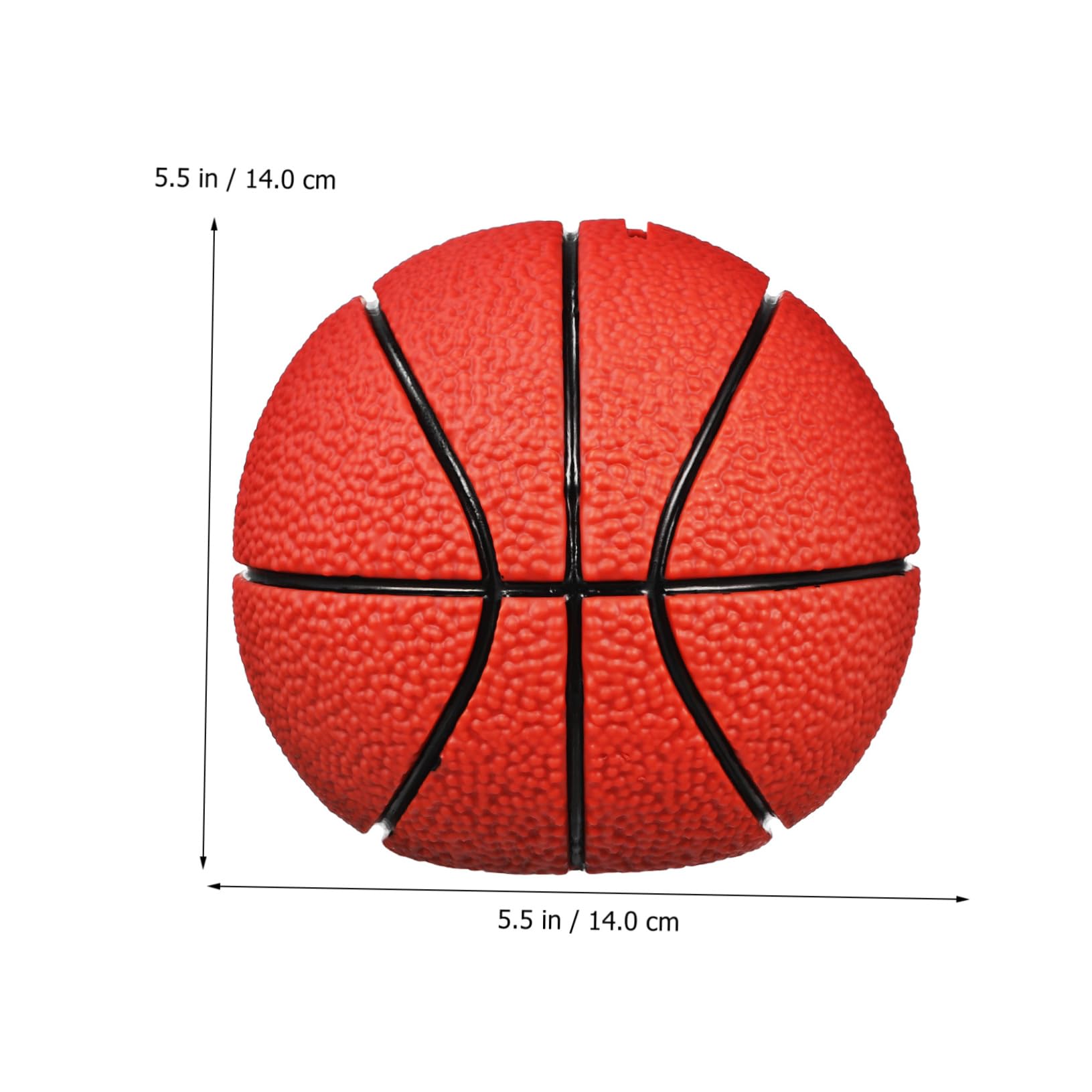 Salvadanaio Cartoni 2 Pezzi in Vinile, Palla Basket e Calcio | Formato Portatile, per Compleanno e Casa, Idea Regalo per Bimbi e Amici, Look Creativo e Vivace