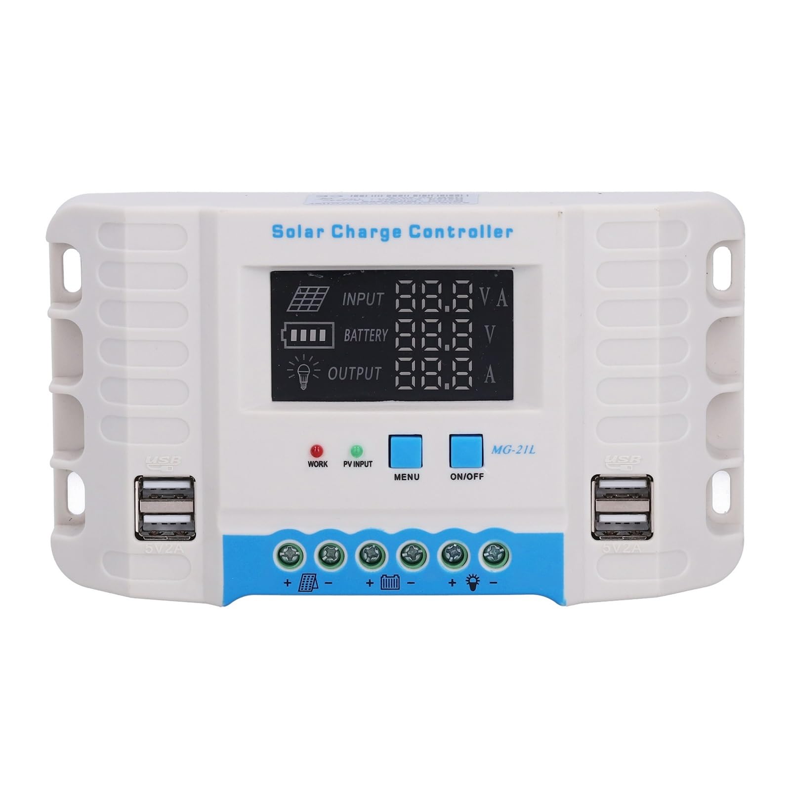 CUDTAPI 10A 12V 24V Solar Charge Controller LCD Display Solar Panel Charger Regulator PWM Controller With Protection Function