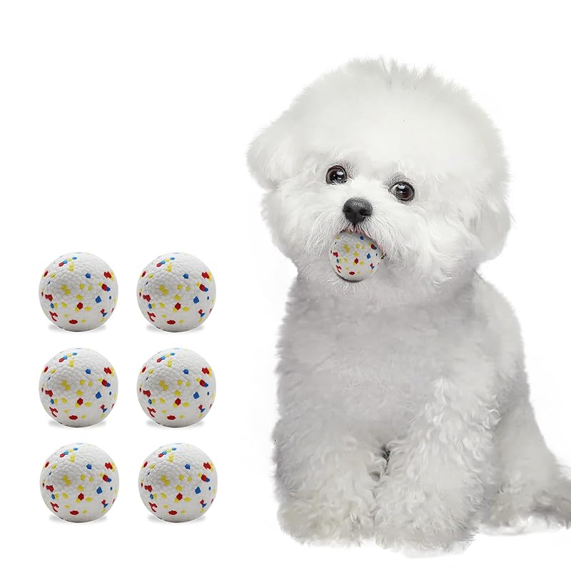 Bolas para Cães JDXSZ em E-TPU para Lançador Automático 5,59 cm Pacote com 6