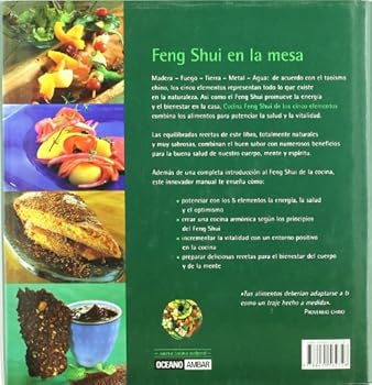 Hardcover Cocina Feng Shui de los cinco elementos: Recetas equilibradas, naturales y sabrosas (Spanish Edition) [Spanish] Book