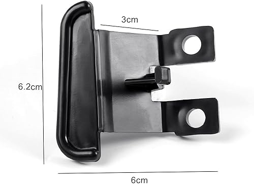 Miniatura 2 de Nueva tapa de pestillo de consola central, compatible con Chevrolet Trailblazer/02-09 GMC Envoy/03-08 Isuzu Ascender/05-09 Saab 9-7x/04-07 Buick