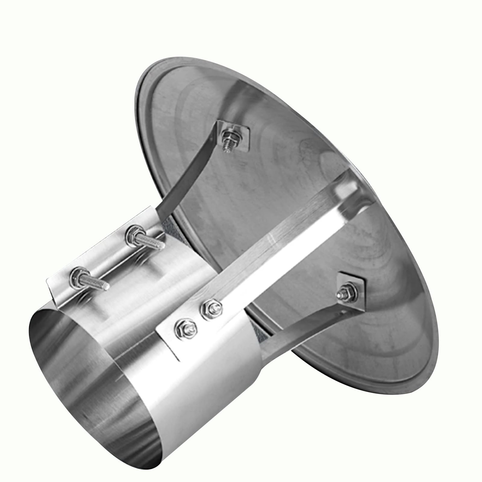 Sombrerete chimenea 180mm de instalación fácil con tapa superior de 300mm de ancho