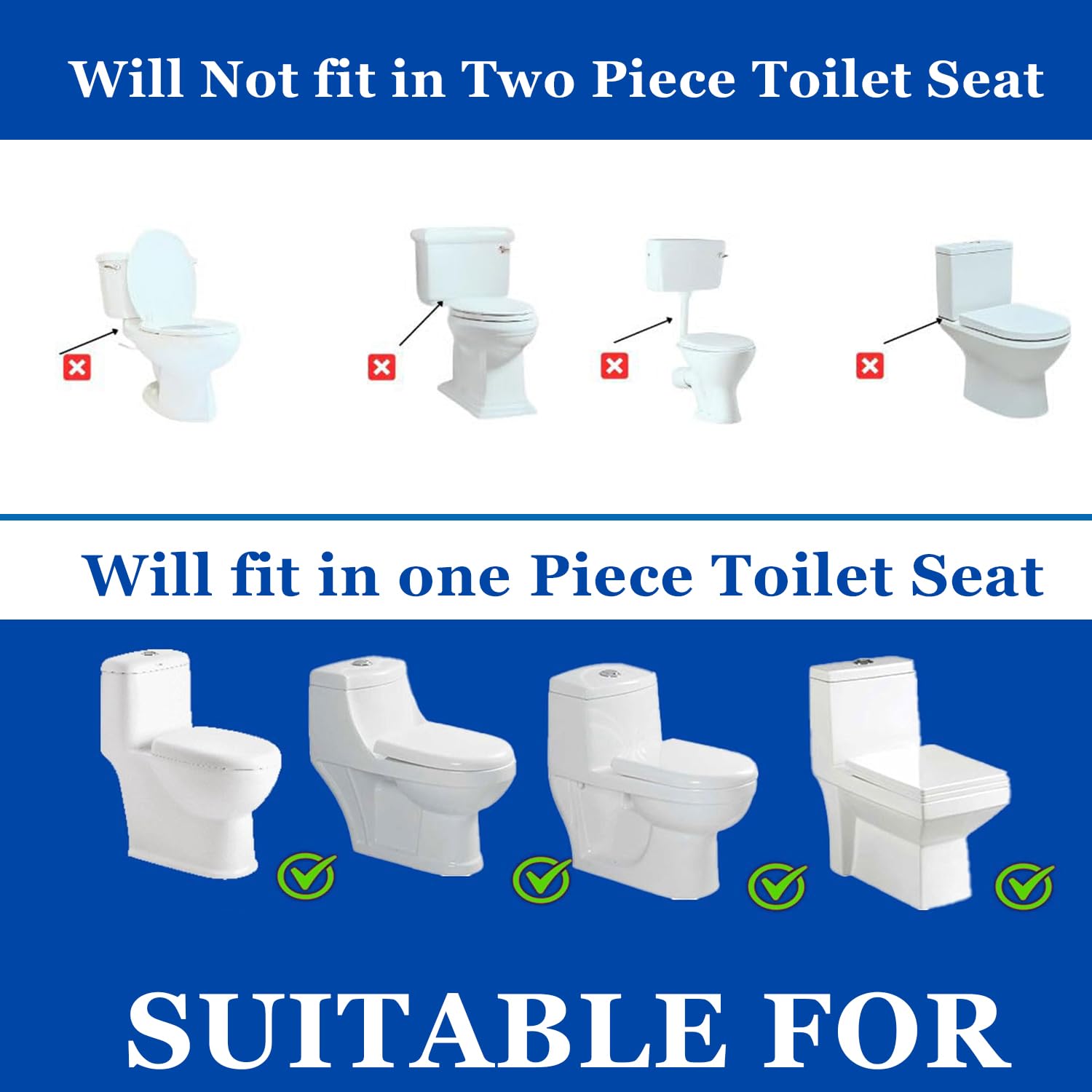 Divisha Toilet flush button | Commode flush tank push button | Round 58mm/2.3" Flush Tank Lever (2) 3