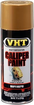 VHT SP736-6PK Brake Caliper Spray Paint - Gold - 11 oz Aerosol Can, Pack of 6