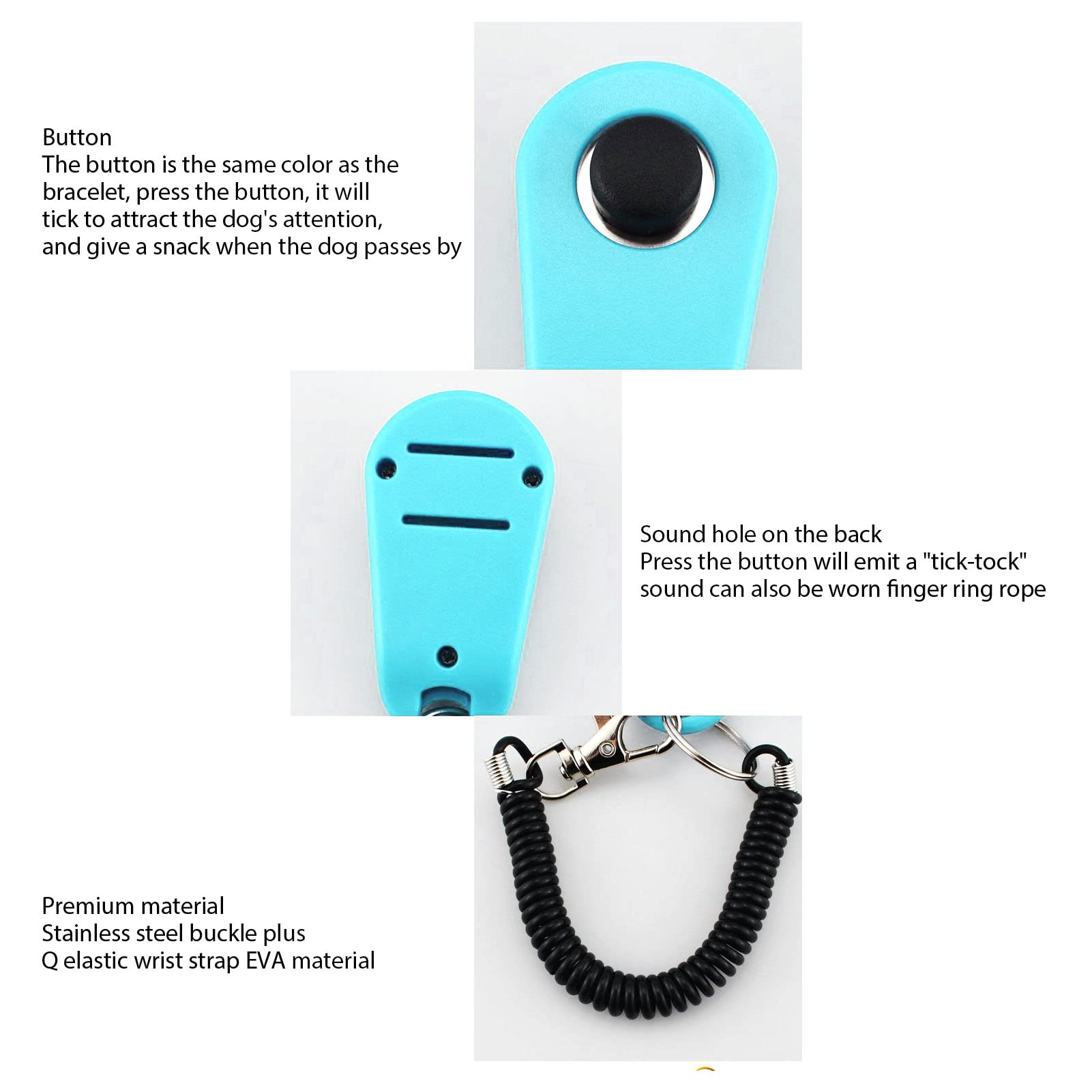 Dog Clicker For Training BARKIE 2-Pack Dog Training Clicker Easy - Main Image