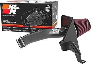 K&N Cold Air Intake System: High-Flow Air Filter, Increase Performance & Towing: Compatible with 2021-2025 Jeep: Grand Cherokee, 77-1587KC