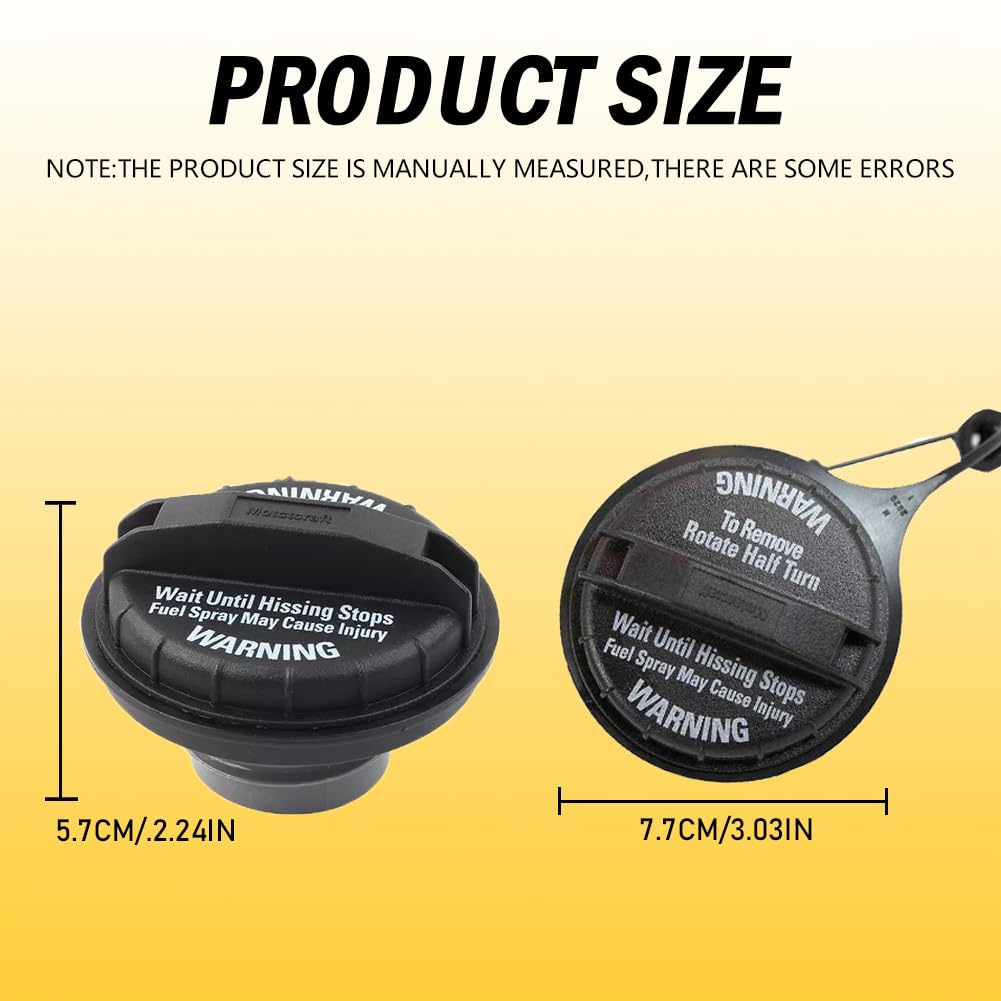 Tapa de combustible OEM #FC920 compatible con Ford 1987-1997 F-150 F-250 Super Duty, 1999-2005 F-350 F-450 F-550 Super Duty, 1989-1996 E-150 E-250 Econoline, 1989-1996 -1998. E-350 Econoline, 1991