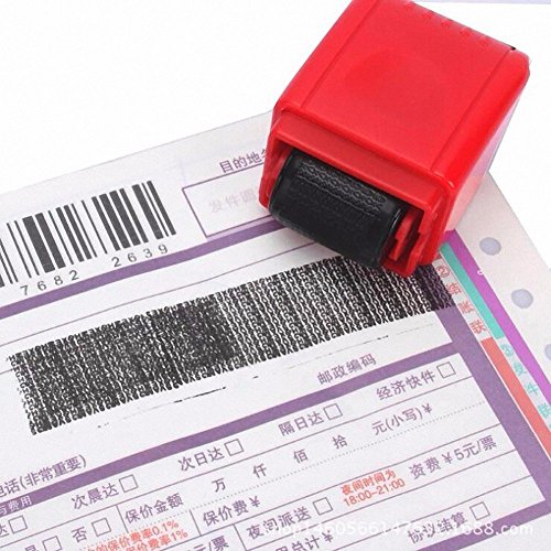 Timbro di sicurezza a rullo, per nascondere