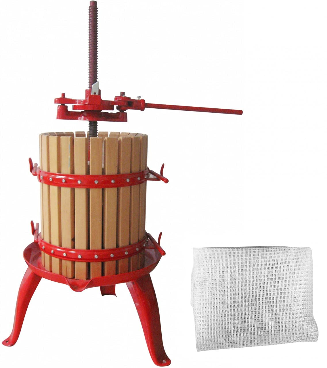 Obstpresse Obstmühle Beerenmühle Maischepresse Weinpresse Apfelpresse 47 L