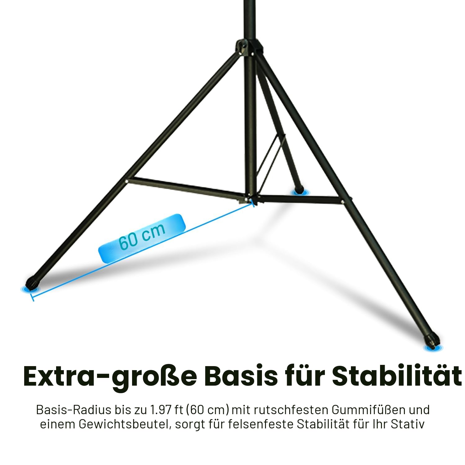 XbotGo Update T4 Stativ für Fußball-/Basketball-Aufnahmen, Bis zu 4 Meter Höhe, Mit Schnellwechselplatte, Tragetasche, Windbeständig, 1/4” Schraube Kompatibel mit den meisten DSLR-Kameras
