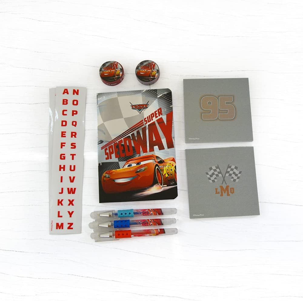 Disney CARS STATIONERY SET 10PCS