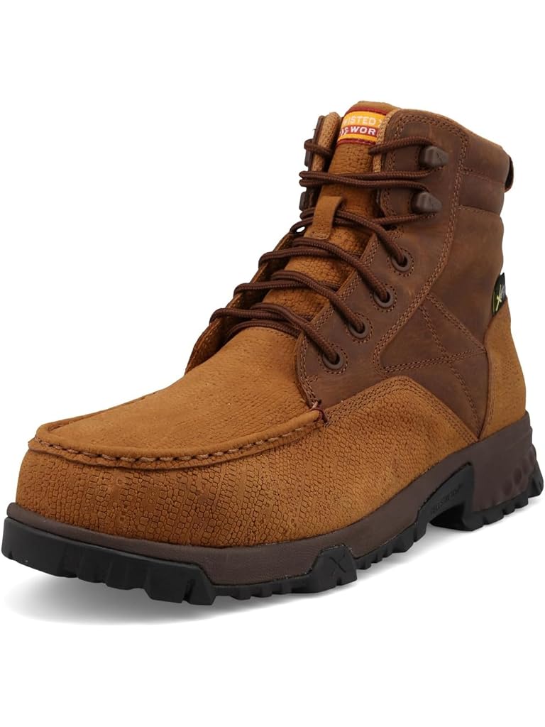 Brown Twisted X 6" Nano Composite Toe Met Work Boots
