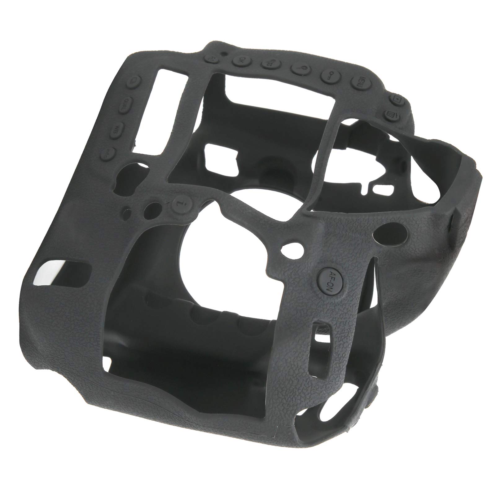 Custodia protettiva in silicone per fotocamera D5, resistente, elastica, morbida al tatto, custodia protettiva per tutto il corpo per D5 DSLR nera