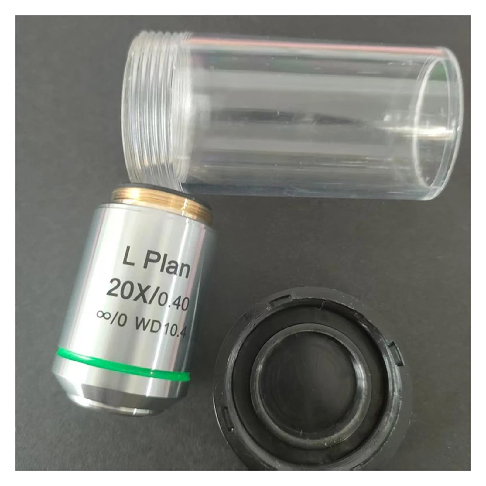 Microscope Objective, Lente Objetivo de microscopio Infinity 2.5X-100X