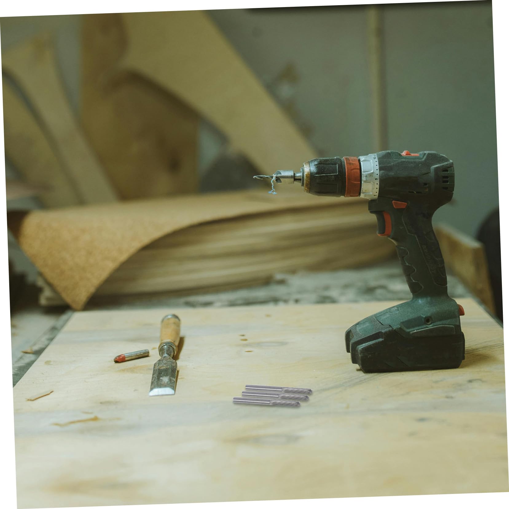 6 Piezas Brocas de para y Desbaste de Metal Plástico y Madera Compatible con Herramientas para Proyectos Diy y Uso Profesional