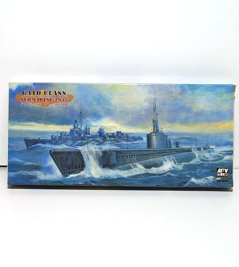 AFV Club 1 US Navy Gateau Class Submarine 1942 SE73510 kit de modélisme plastique complet